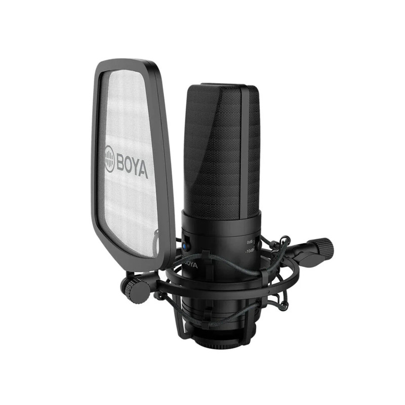 (Pre-Owned) Boya BY-M1000 Large Diaphragm Condenser Microphone - ميكروفون  مستعمل